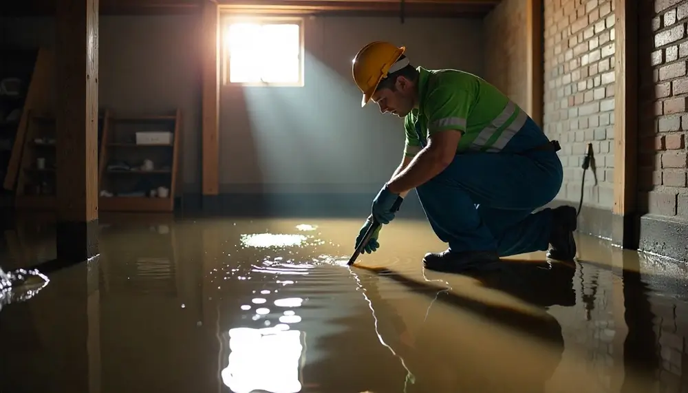 Professional water damage restoration services in Hallstead, PA